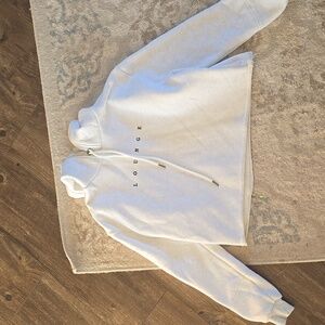 Barely worn cropped lounge swratshirt/hoodie